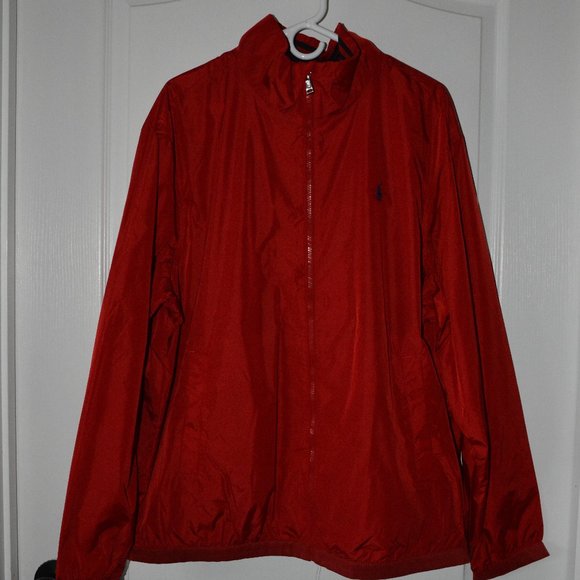 Polo by Ralph Lauren Jackets & Coats Polo Ralph Lauren Mens Windbreaker Rain Jacket Big Tall